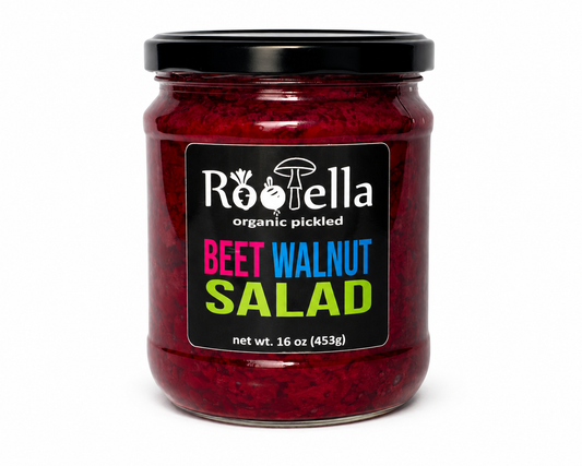 Beet Walnut Salad