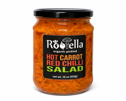 Hot Carrot Red Chilli Salad