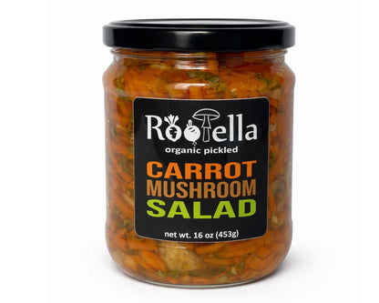 Carrot Mushroom Salad